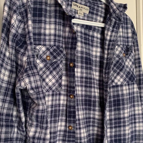 Urban planet men’s plaid shirt. Size S. - Picture 1 of 2